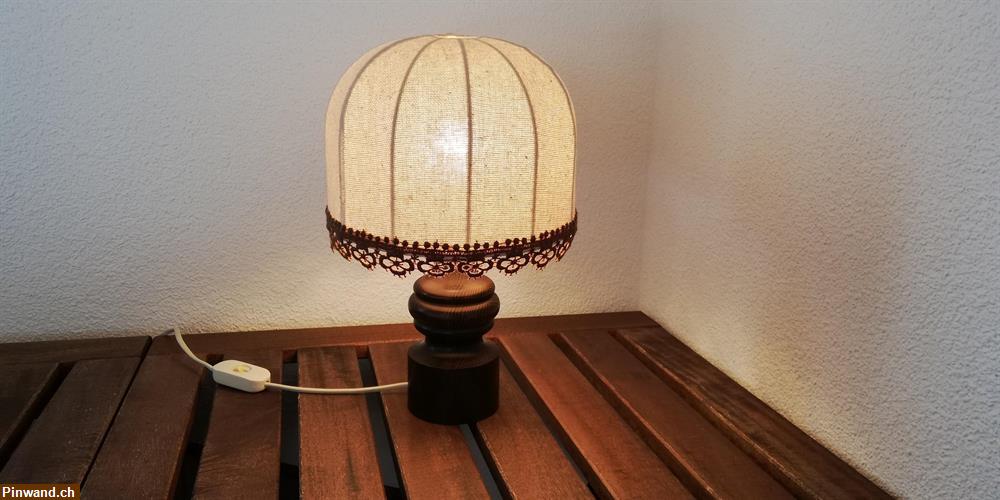 Bild 2: Tischlampe Vintage (Retro) E27