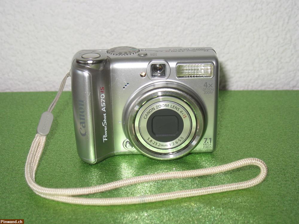 Bild 1: Canon power shot A570IS