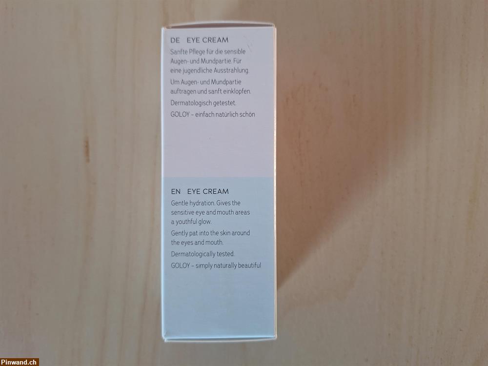 Bild 2: GOLOY Eye Cream 15 ml Augencreme