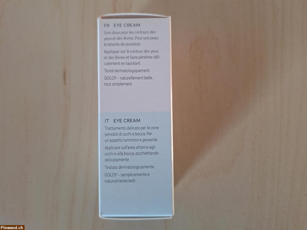 Bild 4: GOLOY Eye Cream 15 ml Augencreme