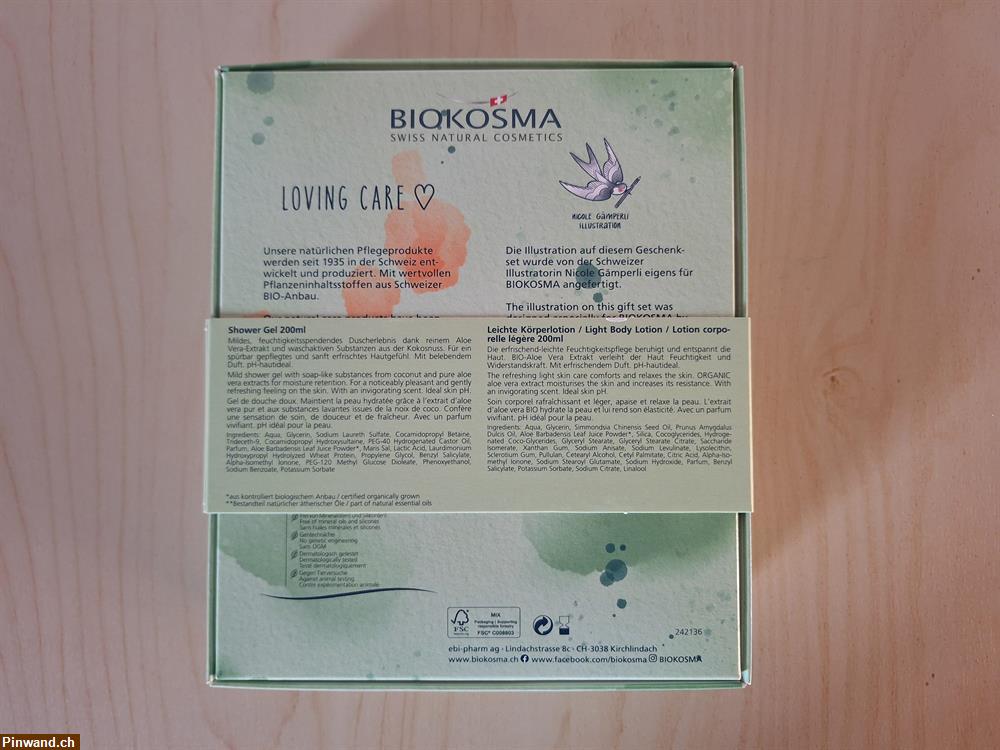 Bild 4: BIOKOSMA Geschenkset BIO-ALOE