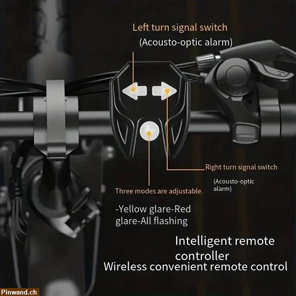 Bild 6: Neue Fahrräder und Roller Blinker