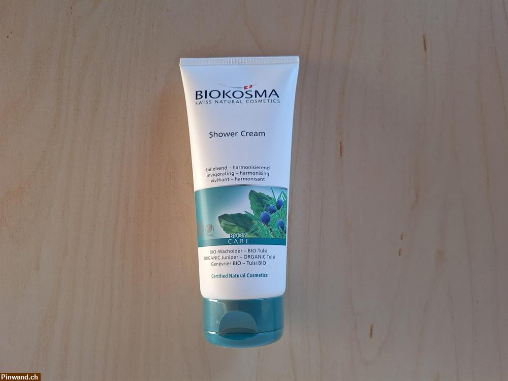 Bild 2: BIOKOSMA Shower Cream Wacholder Tulsi Bio 200ml