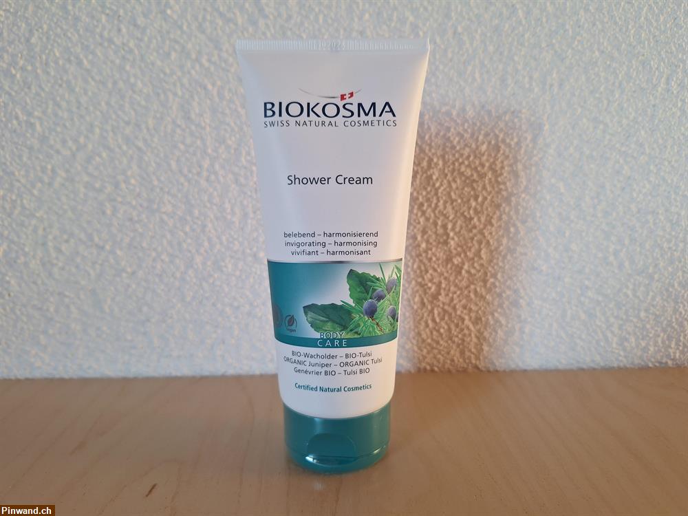 Bild 3: BIOKOSMA Shower Cream Wacholder Tulsi Bio 200ml