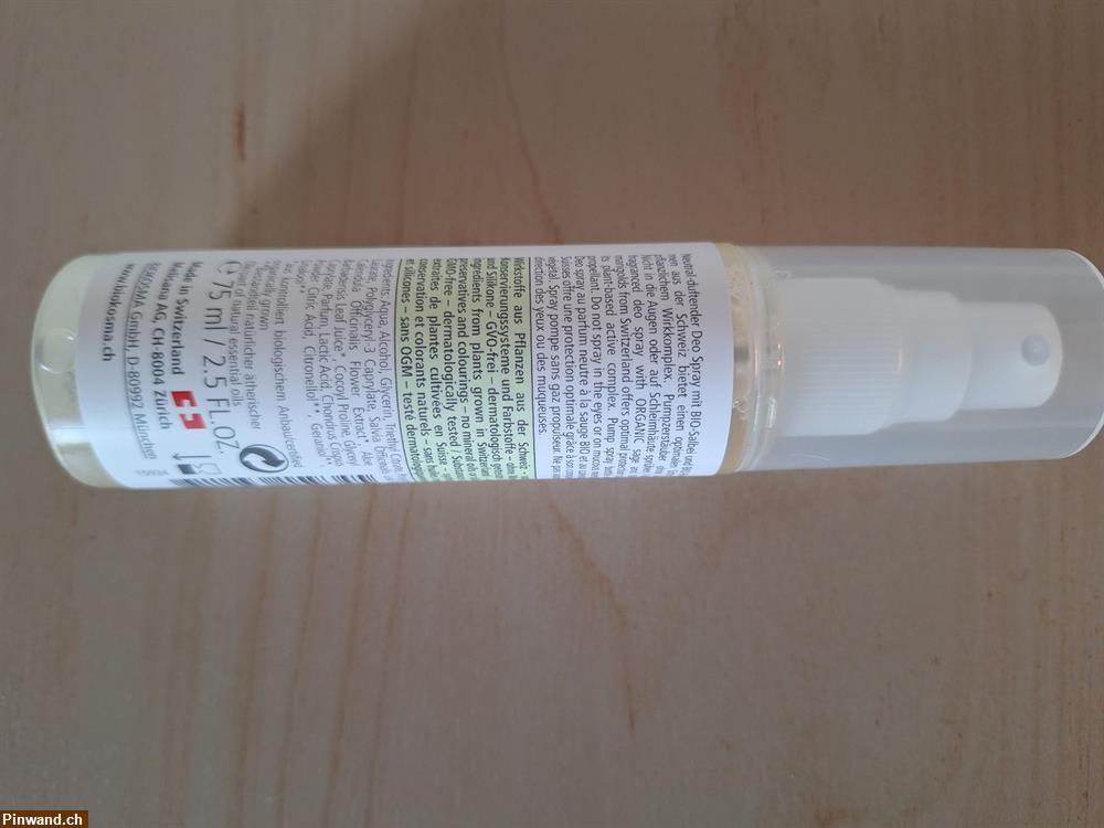 Bild 3: BIOKOSMA Deo Spray Salbei Ringelblume Bio 75 ml