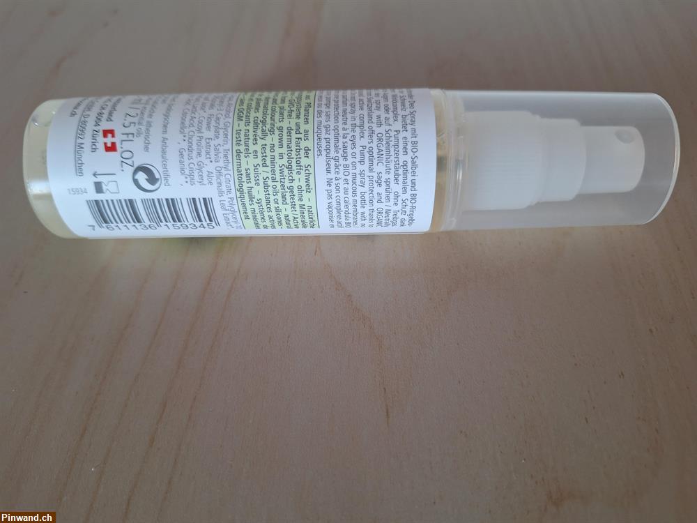 Bild 4: BIOKOSMA Deo Spray Salbei Ringelblume Bio 75 ml