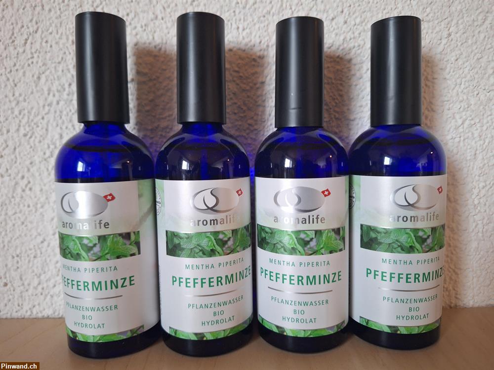 Bild 1: Aromalife Pfefferminze Pflanzenwasser Spray 100 ml BIO