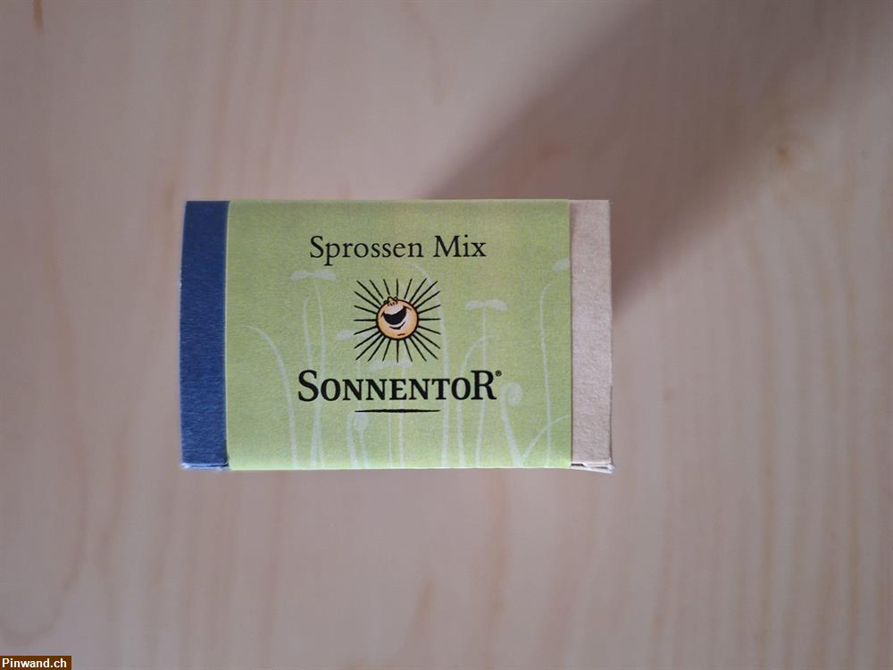 Bild 5: Sprossen Mix bio 120g: Bockshornklee Linsen Rettich