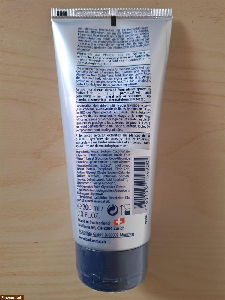 Bild 2: BIOKOSMA MEN 3 in 1 Shower Gel & Shampoo