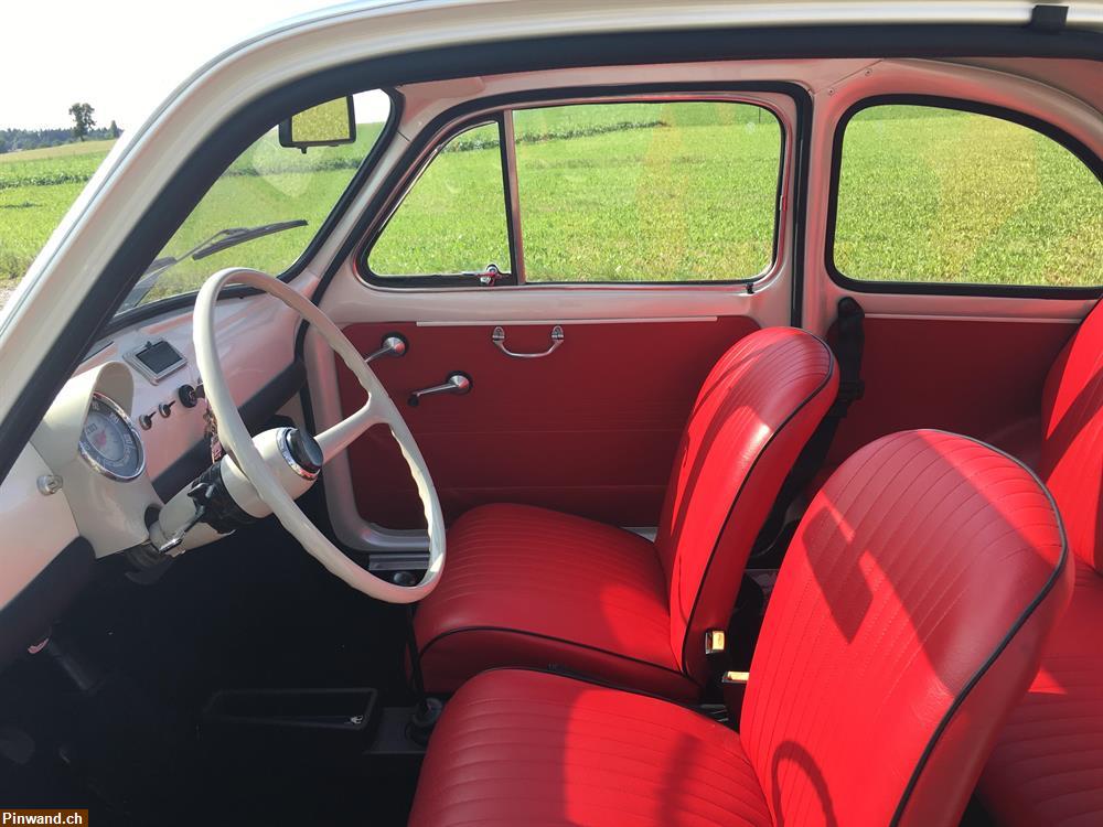 Bild 5: Fiat 500F (Baujahr 1968) – Top gepflegter Klassiker